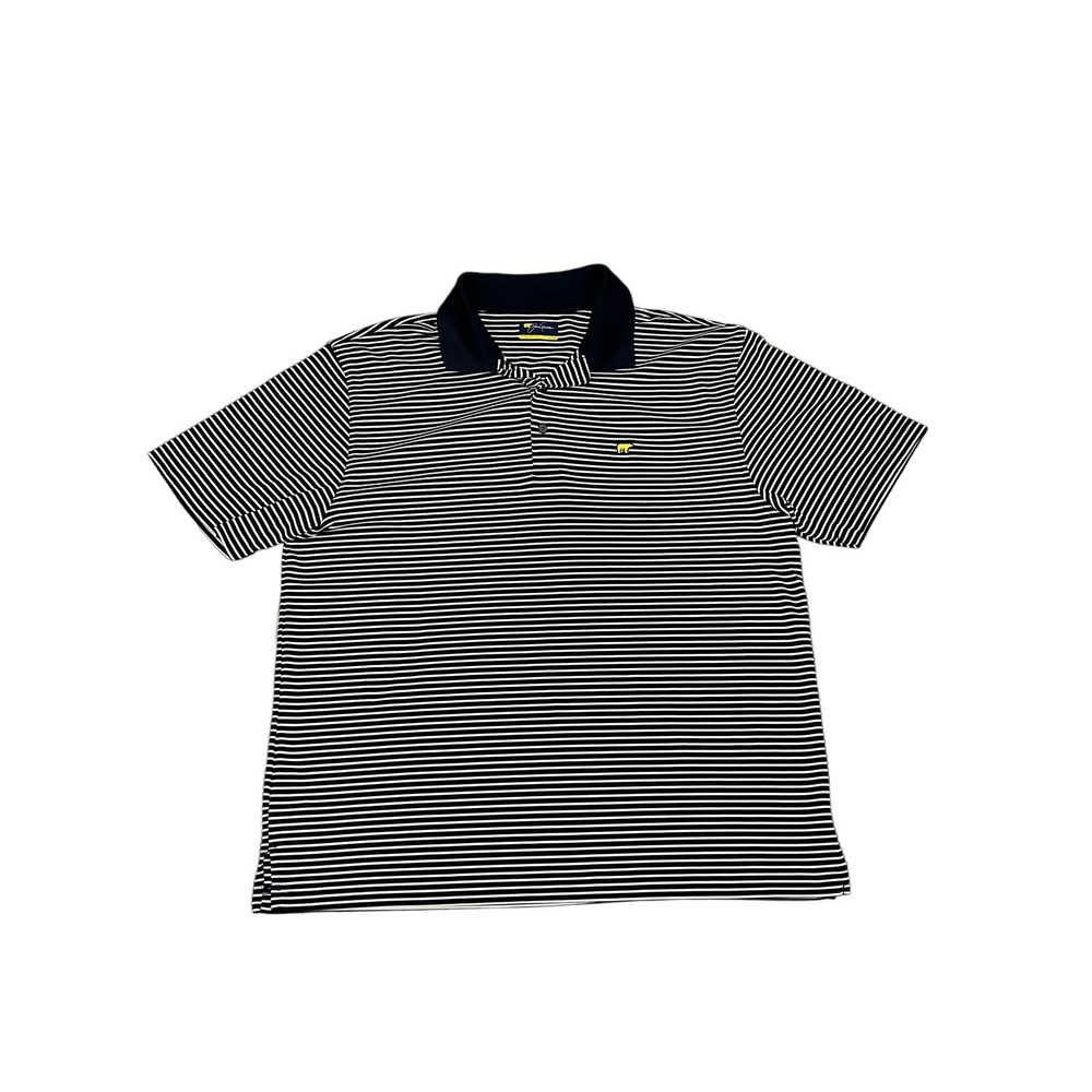 Jack Nicklaus Navy and White Golf Shirt‎ XL #370-O